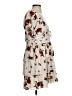 Thirty/Thirty 100% Polyester Floral Ivory Cocktail Dress Size S (estimated) - photo 4