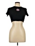 Shein Black Short Sleeve Top Size L - photo 1