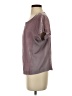 Kensie Metallic Purple Short Sleeve Top Size S - photo 5