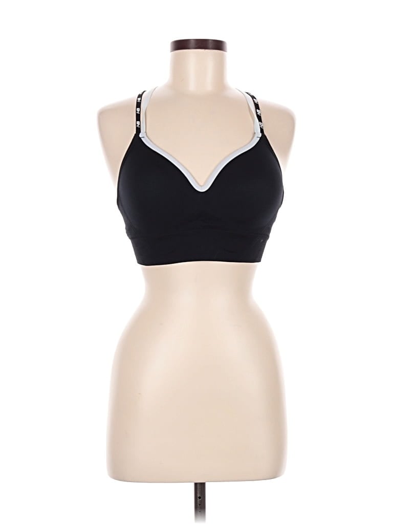 Pre-owned New Balance Tank Top Black Halter Neckline Tops