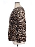 White Stag Animal Print Brown Pullover Sweater Size 16 - 18 - photo 5