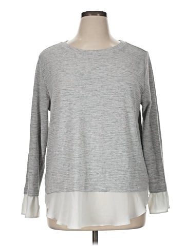 Ann Taylor LOFT Long Sleeve Top (view 1)