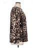 White Stag Animal Print Brown Pullover Sweater Size 16 - 18 - photo 4