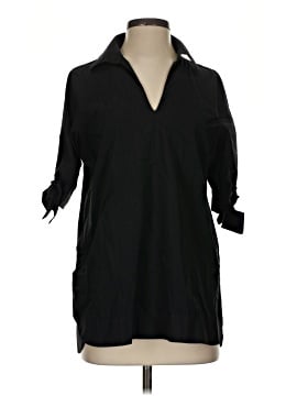 Foxcroft 3/4 Sleeve Button-Down Shirt (view 1)