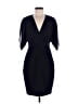 Reiss Solid Black Cocktail Dress Size 6 - photo 1