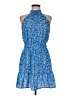 Unbranded Paisley Blue Cocktail Dress Size M - photo 1