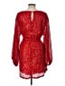 Vine & Love 100% Polyester Red Cocktail Dress Size L - photo 2