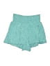 Z Supply Tweed Teal Shorts Size S - photo 1