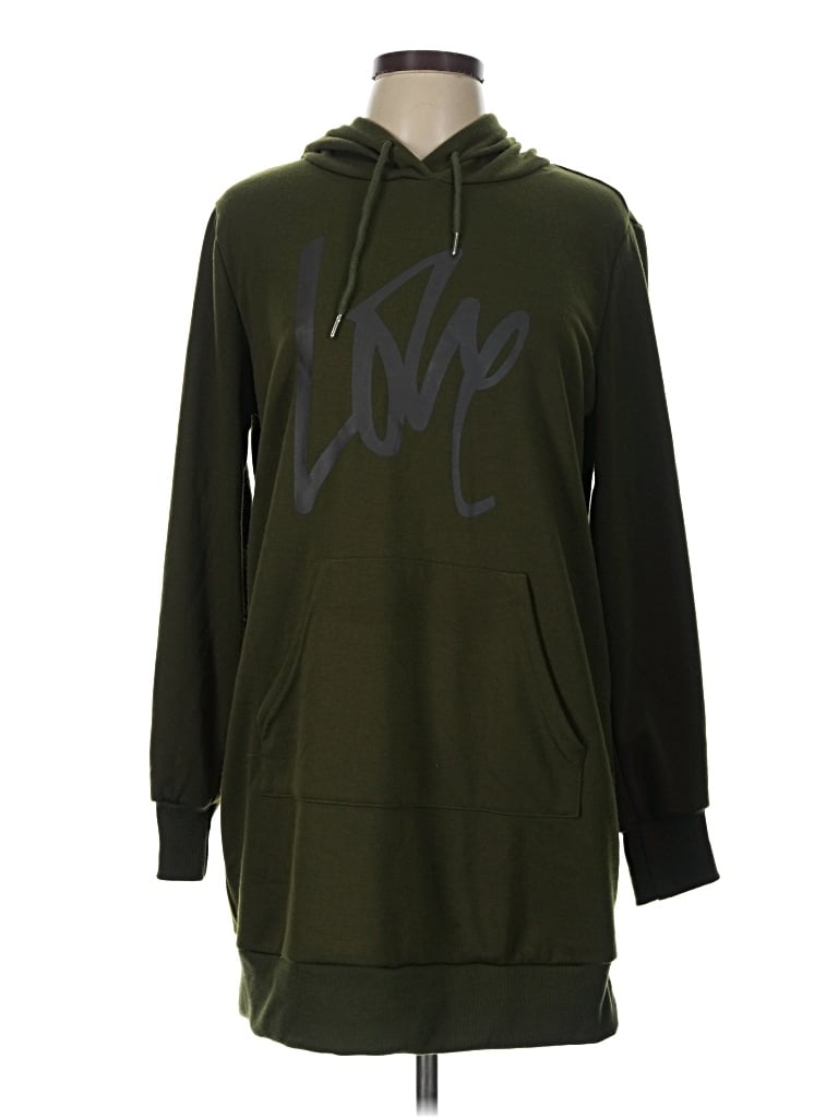 Pre-owned Prettygarden Pullover Hoodie In Green