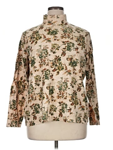 Laura Scott Long Sleeve Blouse (view 1)
