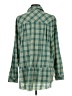 Easel 100% Cotton Plaid Green Long Sleeve Button-Down Shirt Size L - photo 2