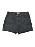 Universal Thread Solid Gray Denim Shorts Size 6 - photo 1