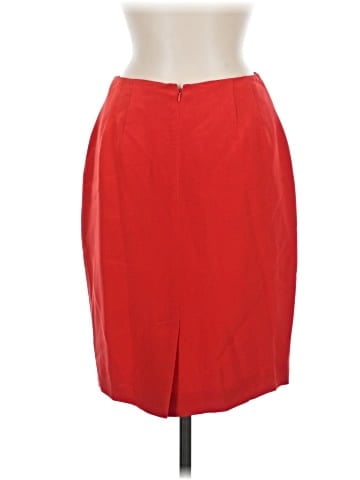 Linda Allard Ellen Tracy Silk Skirt (view 2)