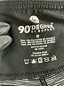 90 Degree by Reflex Chevron-herringbone Black Active Pants Size M - photo 8