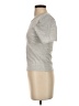 Express 100% Supima Cotton Gray Short Sleeve Top Size XS - photo 5