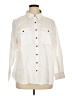 Lands' End 100% Lyocell Ivory 3/4 Sleeve Button-Down Shirt Size 1X - photo 1