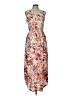 Lildy Floral Ivory Casual Dress Size L - photo 1