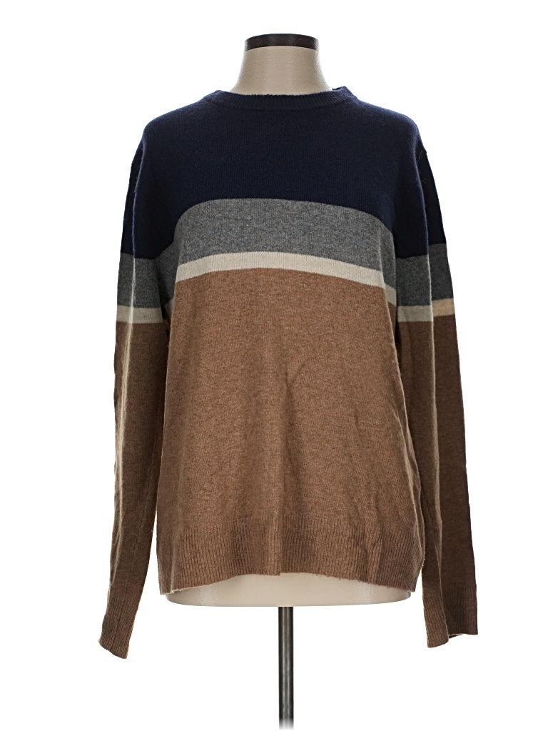 Pre-owned Jcrew Wool Sweater In Brown