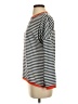 Made With Love Stripes Orange Pullover Sweater Size S - photo 5