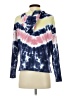 Central Park West Tie-dye Blue Turtleneck Sweater Size XS - photo 2