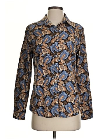 J. McLaughlin Long Sleeve Button-Down Shirt (view 1)