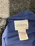 Chico's Solid Blue Casual Dress Size Med (1) - photo 7