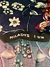 Miladys 100% Viscose Floral Blue Long Sleeve Button-Down Shirt Size 12 - photo 7