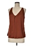 Boston Proper Brown Sleeveless Blouse Size 6 - photo 1