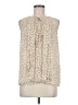 J.Crew Factory Store 100% Polyester Ivory Sleeveless Blouse Size M - photo 1