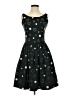 JESSAKAE Polka Dots Black Cocktail Dress Size 4 - photo 1