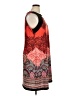 Catherines Graphic Red Casual Dress Size 1X - photo 4