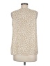 J.Crew Factory Store 100% Polyester Ivory Sleeveless Blouse Size M - photo 2