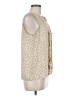 J.Crew Factory Store 100% Polyester Ivory Sleeveless Blouse Size M - photo 4
