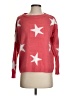 Assorted Brands 100% Acrylic Stars Pink Pullover Sweater Size S - photo 1