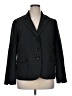 Kasper Houndstooth Black Blazer Size 16 - photo 1