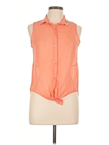 Dream Out Loud by Selena Gomez Sleeveless Button-Down Shirt (view 1)
