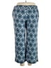 Brooke Shields Timeless Print Blue Casual Pants Size XL (petite) - photo 2
