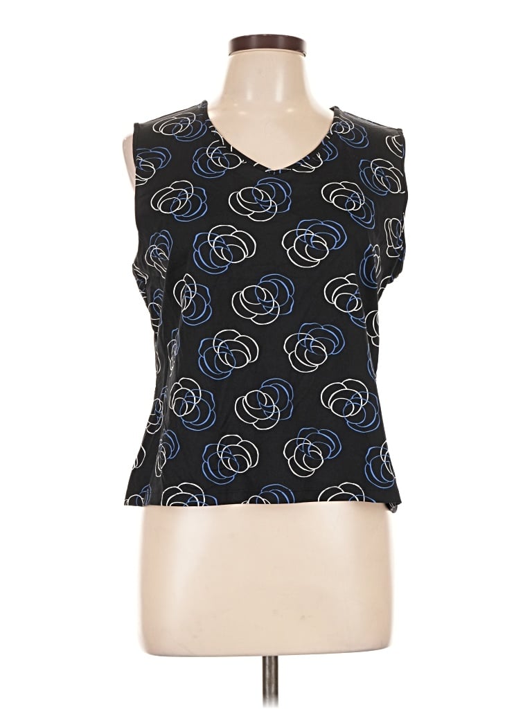 Pre-owned Croft & Barrow Sleeveless T-shirt In Blue