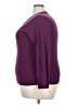 Merona 100% Cotton Purple Pullover Sweater Size 2 - photo 5