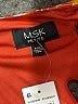 MSK 100% Polyester Paisley Orange Casual Dress Size XL (petite) - photo 7