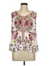 BILA 100% Rayon Ivory 3/4 Sleeve Blouse Size L - photo 1