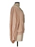 Unbranded 100% Viscose Tan 3/4 Sleeve Blouse Size L - photo 4