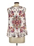 BILA 100% Rayon Ivory 3/4 Sleeve Blouse Size L - photo 2