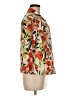 Chico's Floral Orange 3/4 Sleeve Blouse Size Med (1) - photo 4