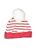 Baby Essentials Red White Beanie Size 0-3 mo - 6 mo - photo 1