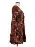 SO Paisley Brown Casual Dress Size L - photo 4