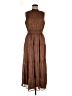 Lost + Wander 100% Polyester Brown Casual Dress Size M - photo 1