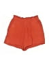 Vero Moda 100% Cotton Solid Orange Shorts Size XS - photo 1