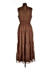 Lost + Wander 100% Polyester Brown Casual Dress Size M - photo 2