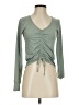 Gap Fit Green Long Sleeve Top Size S - photo 1